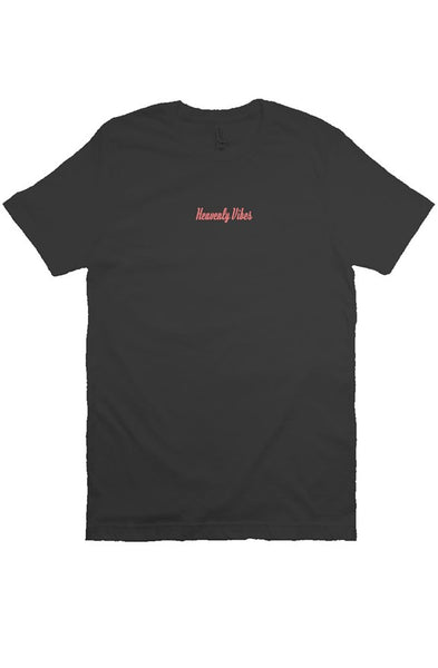 Heavenly Vibes T-Shirt - Black/Pink