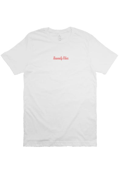 Heavenly Vibes T-Shirt - White/Pink